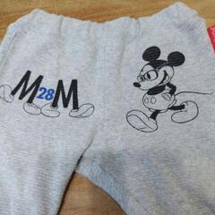 90サイズ Ampersand ディズニー ハーフパンツ グレーの画像