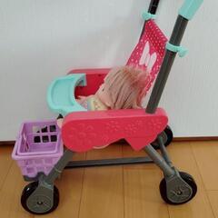 メルちゃんベビーカーセットの画像