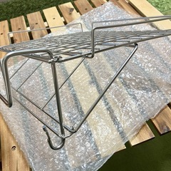 新品  ステンレス キッチン作業台 補助テーブル 折りたたみ式 扉 引き出し 引掛け式 キッチン タオルハンガーの画像