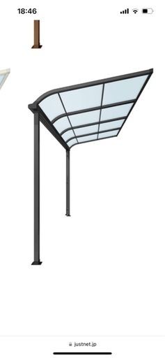 テラス屋根　リクシル　スピーネR600