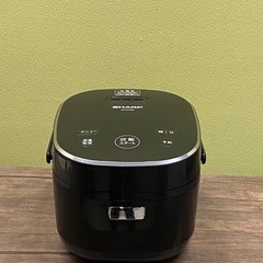 ● ジャー炊飯器　SHARP シャープ　KS-CF05B-B 3...