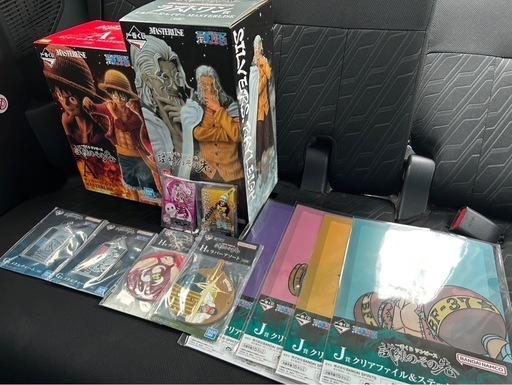 ワンピース 一番くじ　試練のその先へ　ラストワン賞　シルバーズ・レイリー フィギュア　A賞　モンキー・D・ルフィ　フィギュア　MASTERISEフィギュア＋下位賞10点 計12点セット