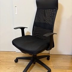 ブラックハイバックデスクチェア（メッシュ）