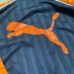 プージャ PUMA トラックジャケット オレンジの画像