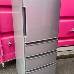 (運搬費込)(355ℓ)オシャレAQUA冷蔵庫