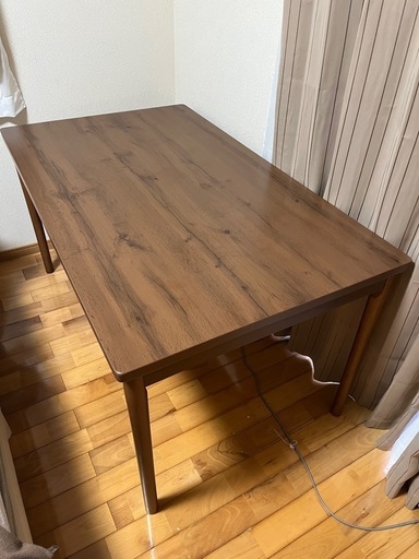 ダイニングこたつ　ダイニングテーブル　幅135　こたつ布団付