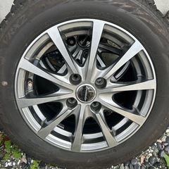 バリ山　スタッドレス　ホイールセットの画像