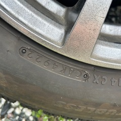 バリ山　スタッドレス　ホイールセットの画像