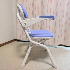 安寿 折りたたみシャワーベンチ FSフィット  (介護用 風呂椅子 介護 浴室 椅子 チェア 折りたたみ 肘掛け椅子) 介護用品 の画像