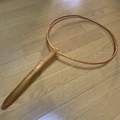 鮎　渓流　天然木タモ2本セットの画像