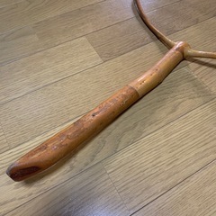 鮎　渓流　天然木タモ2本セットの画像