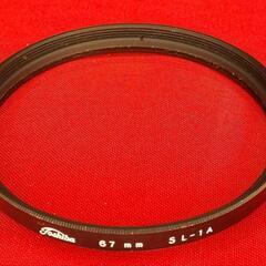 TOSHIBA　レンズフィルター　67mmの画像