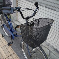 ❮ヴィンテージ❯miyata[ミヤタ]SunRose(サンローズ)24吋 ファミリーサイクル 内装3段/ネイビーの画像
