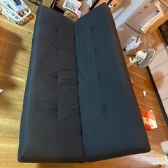 ソファベッド ソファ ソファー ソファーベッド 3人掛け 青 