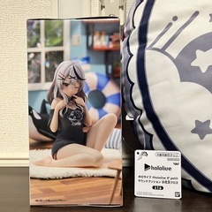 ホロライブ #hololive 沙花叉クロヱ　フィギュア　クッション　2点セットの画像