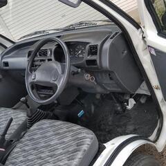 【スタッドレス付き】ダイハツ 軽トラック ハイゼット S210P 4WD 5MT エアコン パワステ 車検R8年4月29まで の画像