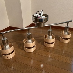 【美品】北欧風シーリングライト 4灯 スポットライト式 🌟おしゃ...
