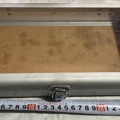 ジュラルミンケース　ルアーケースにいかがでしょう？