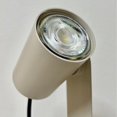 IKEA FLOTTILJ 照明+電球 (Light beige)　の画像