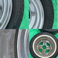 アルミホイール 4本★165/55R14★の画像