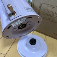 ricopa電気ケトルの画像