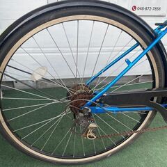【自転車】27インチ　 6速ギアの画像