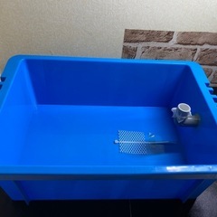 【新品】メダカ飼育用品　オバーフロー水槽の画像