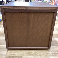 無印良品　2段ローチェスト　ブラウンの画像