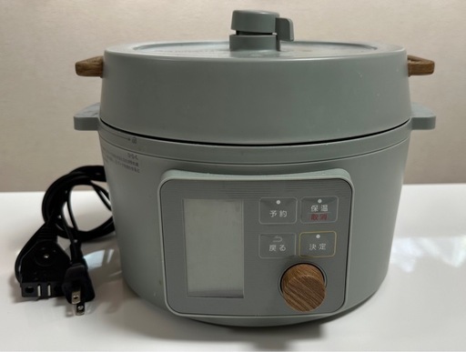 アイリスオーヤマ 電気圧力鍋 3.0L（KPC-MA3）付属品あり／2022年製