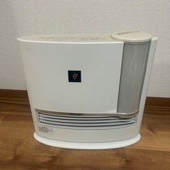 シャープ 加湿 セラミックファンヒーター HX-D120-C