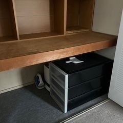 大型カラーボックス　本棚　4段か5段の画像