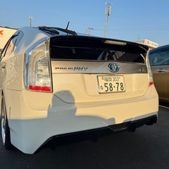 プリウス35後期　PHV  G,sフロント、リアバンパー 込み込み50万円の画像