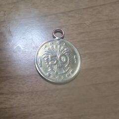 古銭ネックレス（チェーン無し）の画像