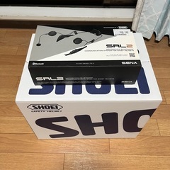 箱付き　SHOEI GTair2+インカム　SENA GTair専用　SRL2の画像