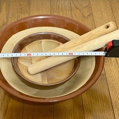 すり鉢2個セットの画像