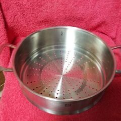 ヘンケルス　 蒸し器　セイロ　 ステンレス製品②　 24cmの画像