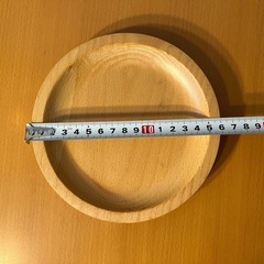 木製丸皿　13枚　セット　まとめ売りの画像