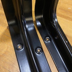 棚受け　黒　アイアン風　36cm×30cmの画像