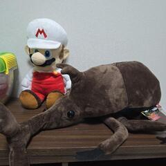 マリオ、カブトムシ ぬいぐるみ