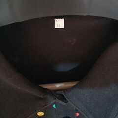 【used】　ドット　ポロシャツ　M～L サイズの画像