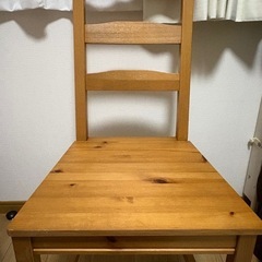 木製椅子（IKEA）