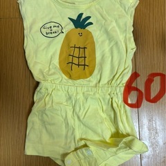 夏　ロンパース3点
　60〜70cm