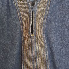 【used】　デニム　シャツ　長袖　M サイズの画像