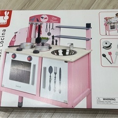 木製　キッチン　知育玩具　おままごと　Janod Maxi Kitchen　の画像