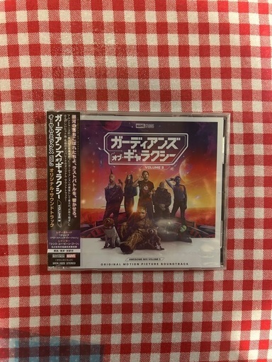 ガーディアンズオブギャラクシー volume3 サウンドトラックCD 未開封 