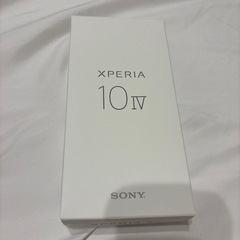 Xperia 10 Ⅳ 新品未使用　ブラック