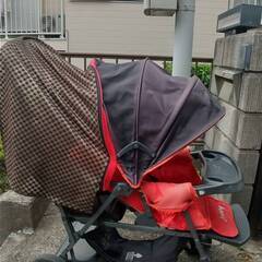 Joovy Caboose Graphite 2人乗りベビーカー 縦型 ジュービー カブース