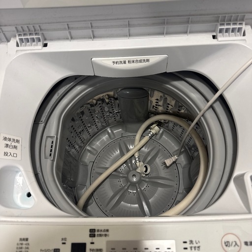 ☆ジモティー割あり☆東芝/5.0kg洗濯機/2024/クリーニング済みHG-5882