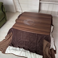 リバーシブルこたつ　布団ありの画像