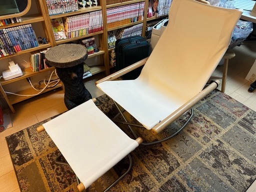 【値下げ】ニーチェアX  ロッキング  オットマン付き